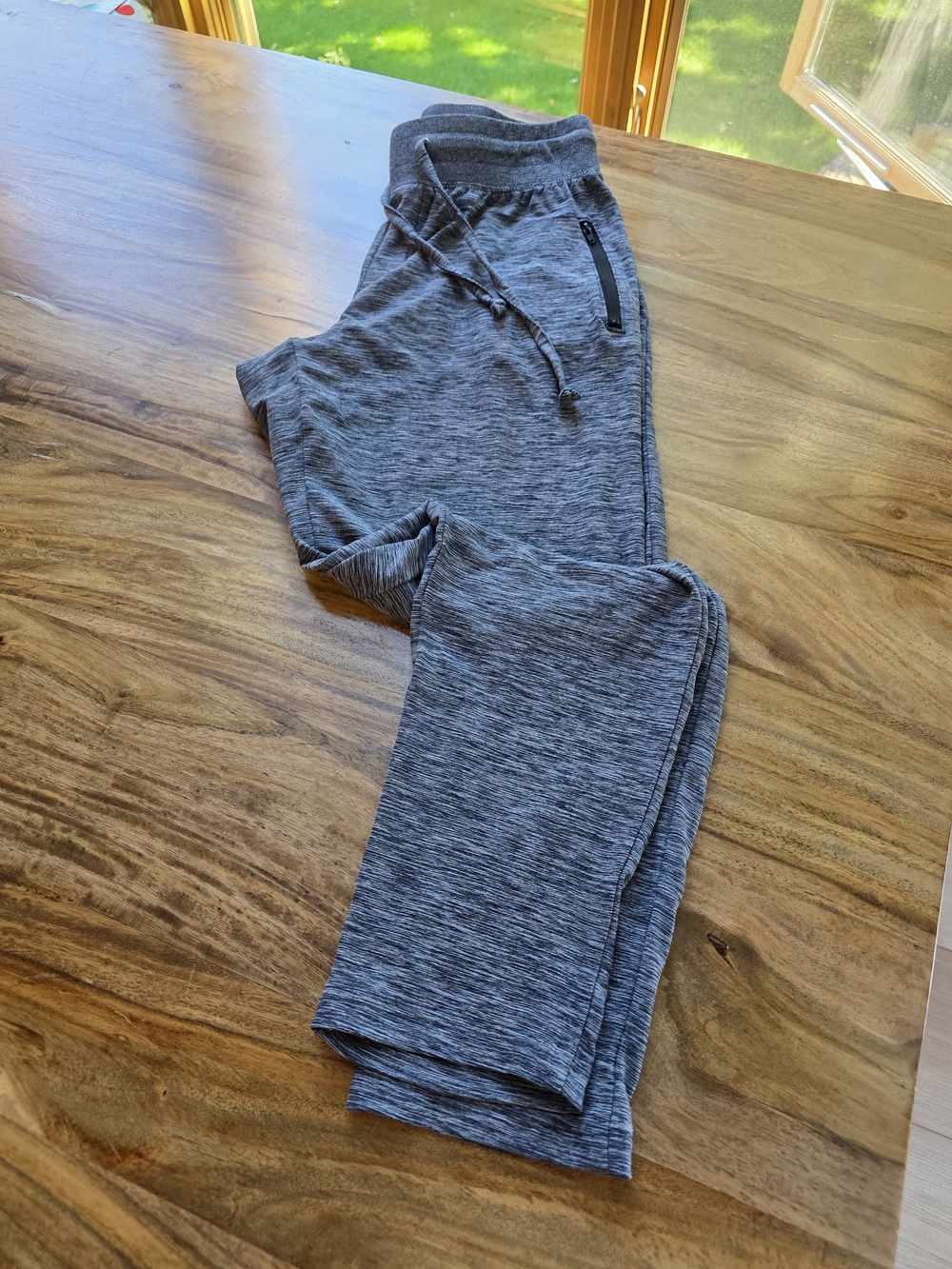 Marika Gray Active Jogger Pants - Soft Stretch Performance- Size Medium
